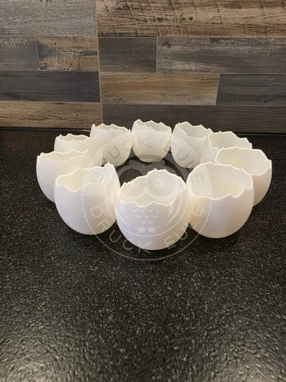 3D-Druck Ostereierkranz - weiss - rubon