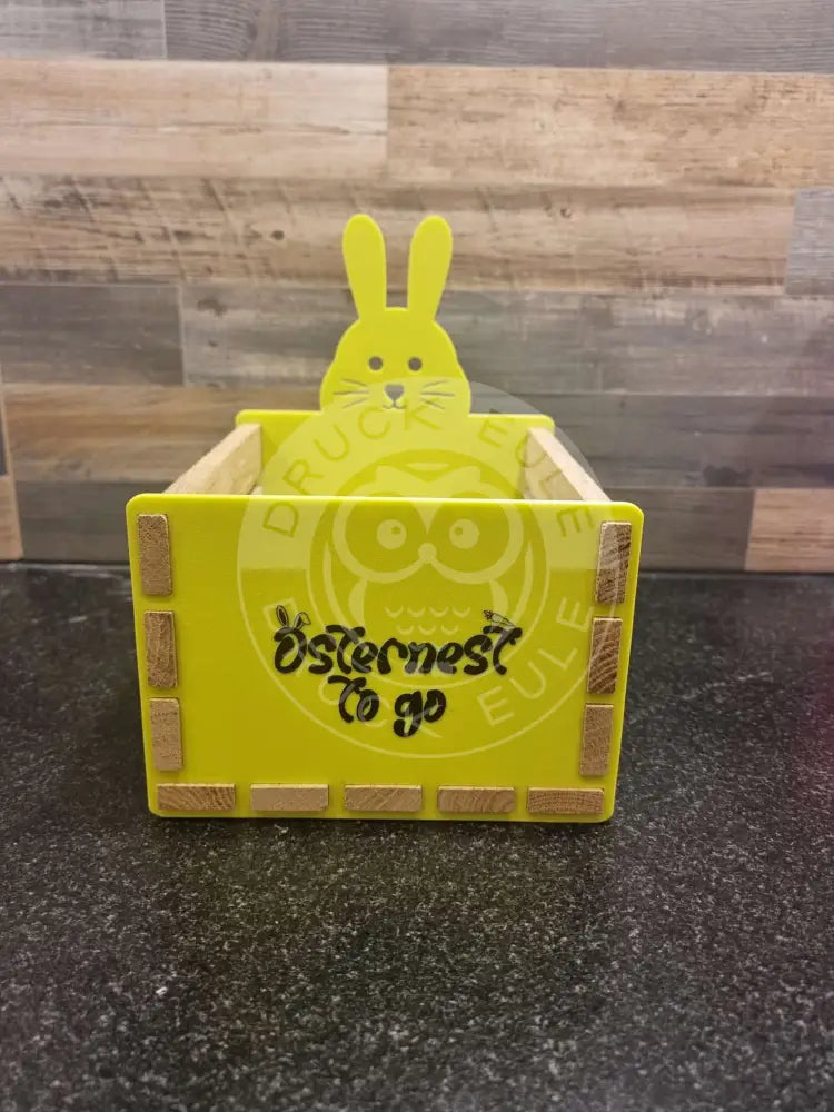 3D-Druck Osternest für Klötzchen rubon