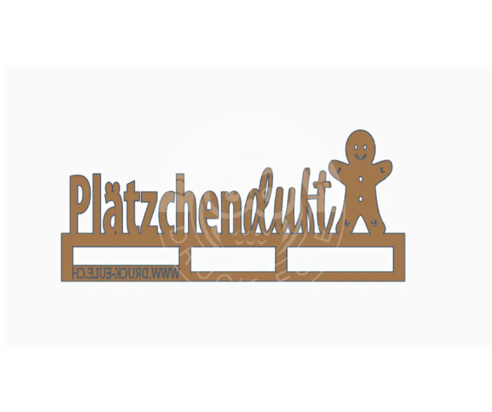 3D-Druck Plätzchenduft rubon
