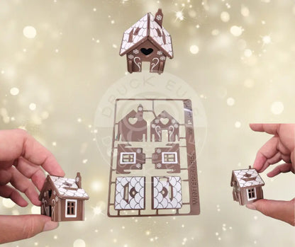 3D-Druck Postkarte Lebkuchenhaus rubon 3ddruck