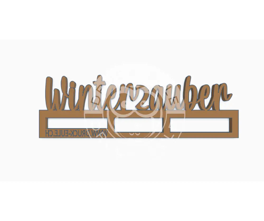 3D-Druck Winterzauber 1 3d druck