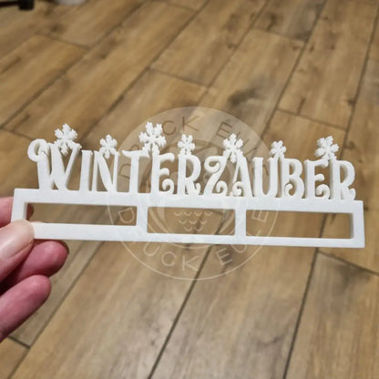 3D-Druck Winterzauber-Schnee rubon