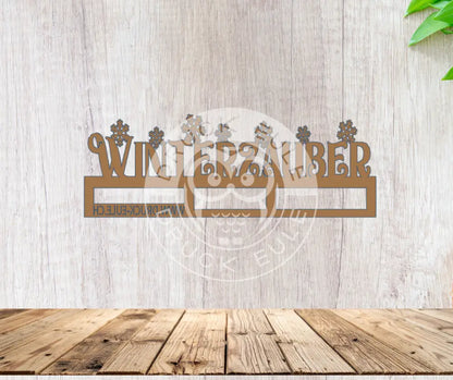 3D-Druck Winterzauber-Schnee rubon