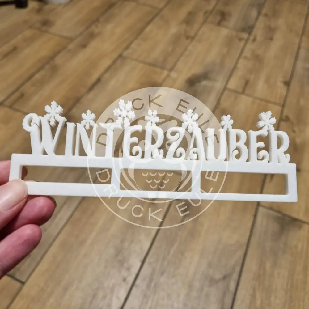 3D-Druck Winterzauber-Schnee rubon