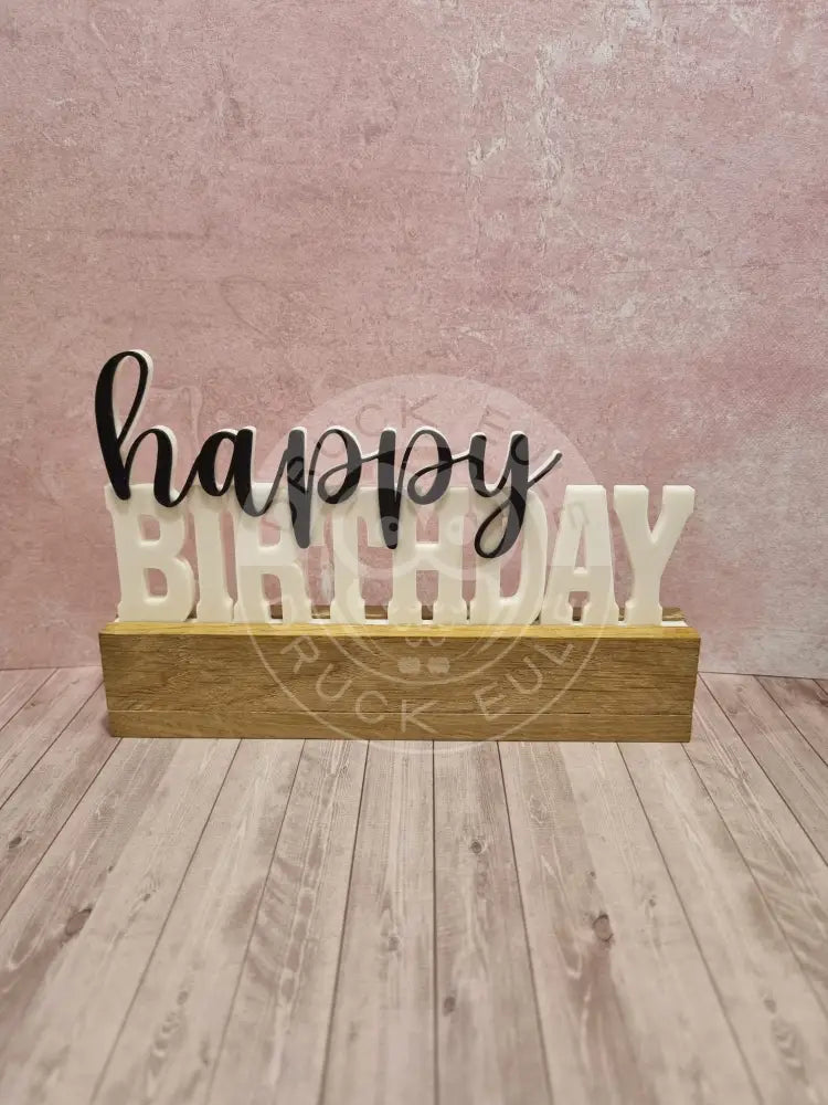 3D-Druckdatei Happy Birthday 3mf