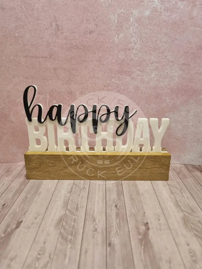 3D-Druckdatei Happy Birthday 3mf