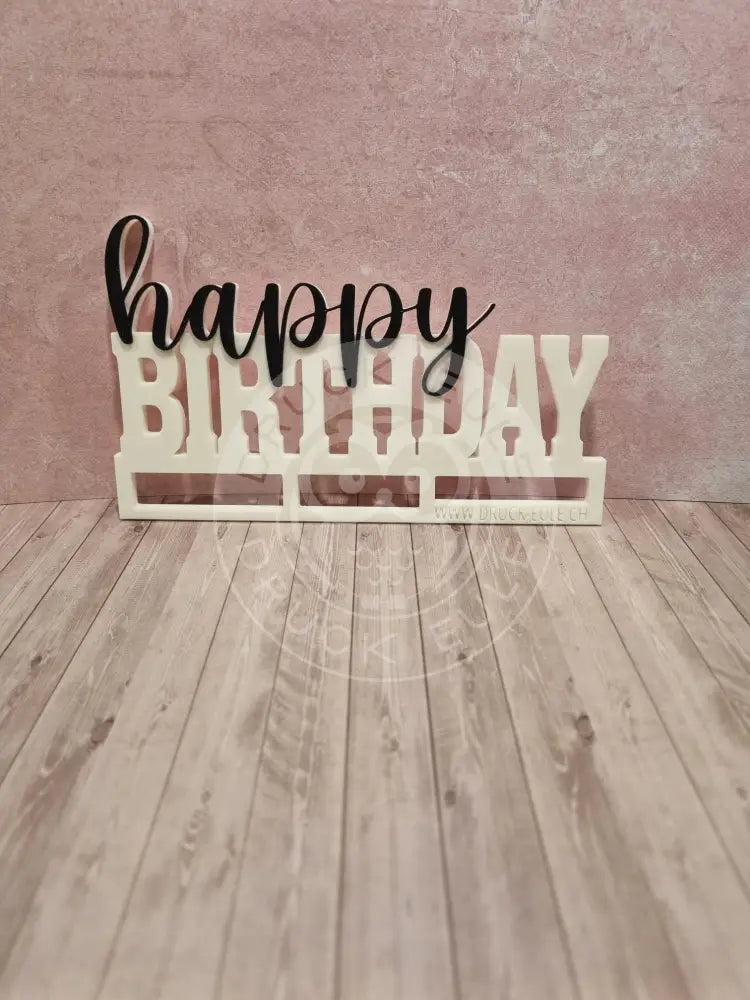 3D-Druckdatei Happy Birthday 3mf