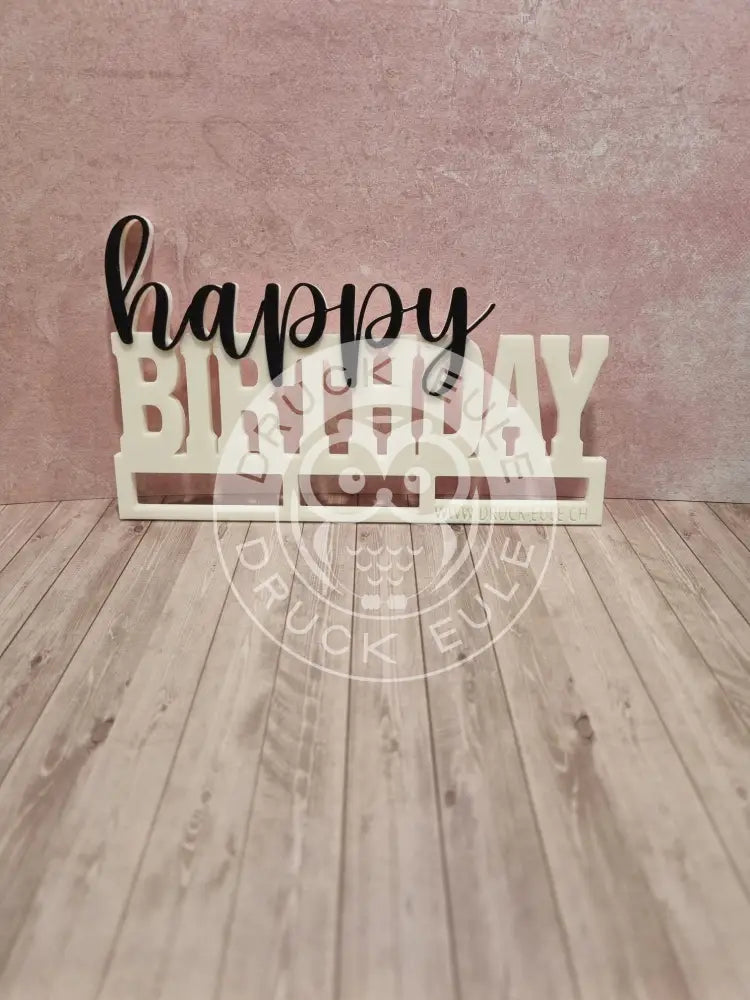 3D-Druckdatei Happy Birthday 3mf