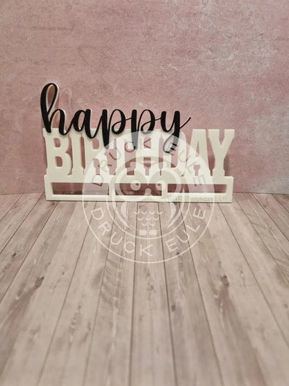 3D-Druckdatei Happy Birthday 3mf