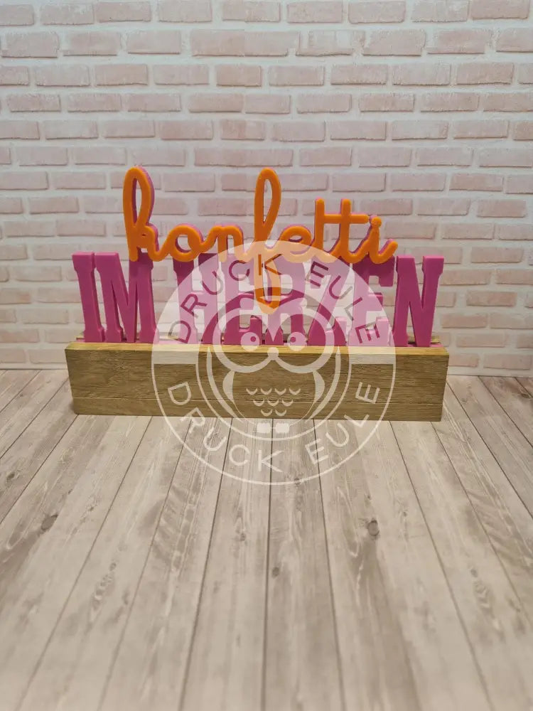 3D-Druckdatei Konfetti im herzen 3mf