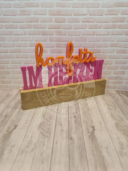 3D-Druckdatei Konfetti im herzen 3mf