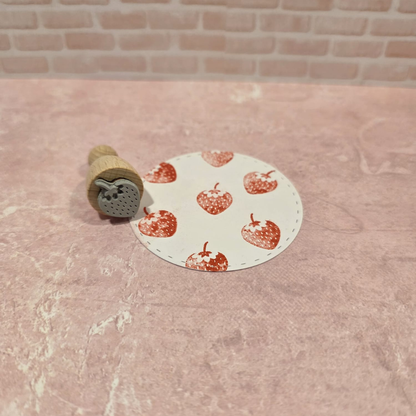 Stempel Erdbeere klein