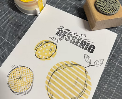 Stempel "Kugelstempel getupft"