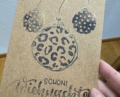 Stempel "Kugelstempel getupft"