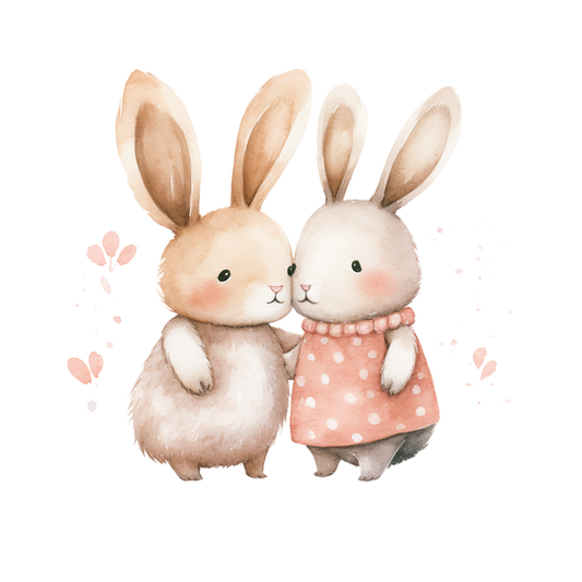 Bügelbild Hase Love 937-10