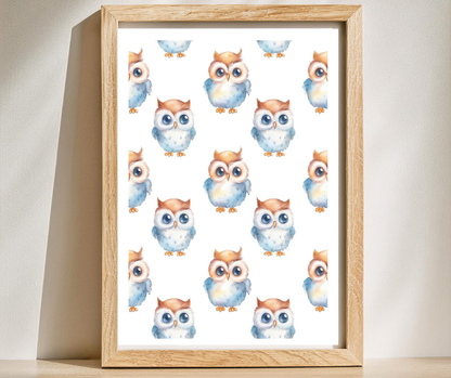 Rubon Bogen Eule Pattern 1