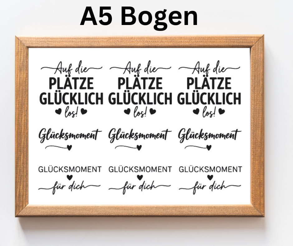 Rubon Bogen A5- Sprüche 6