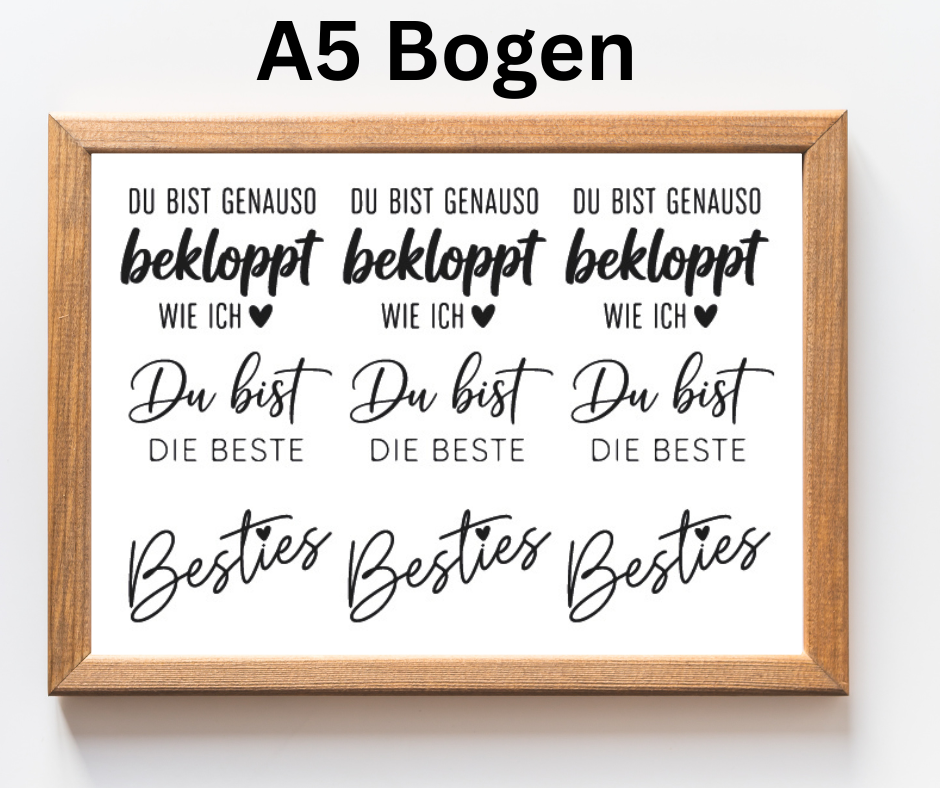 Rubon Bogen A5- Sprüche 8