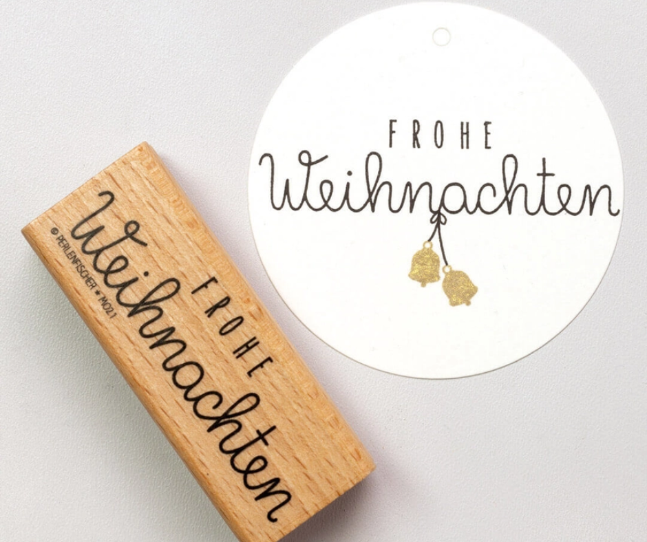 Stempel Frohe Weihnachten 2