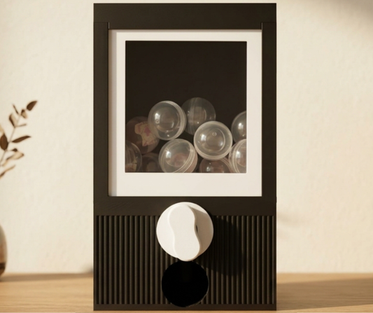 3D-Druck Foto-Kugel-Automat, Kapselautomat, Adventskalender
