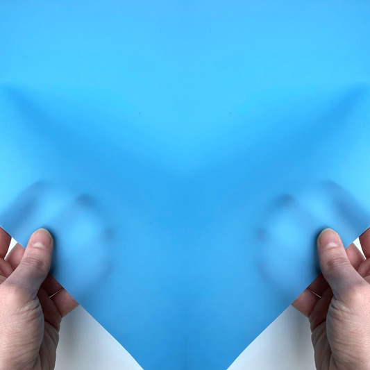 Jelly Vinyl Blau 45x 134cm