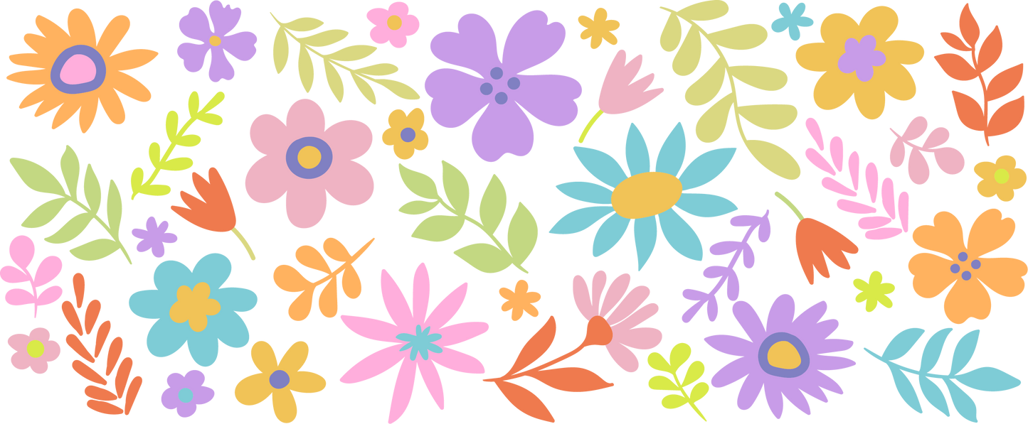 Rubon Trinkglas 240x100mm FLORAL_GP1