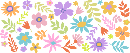 Rubon Trinkglas 240x100mm FLORAL_GP1