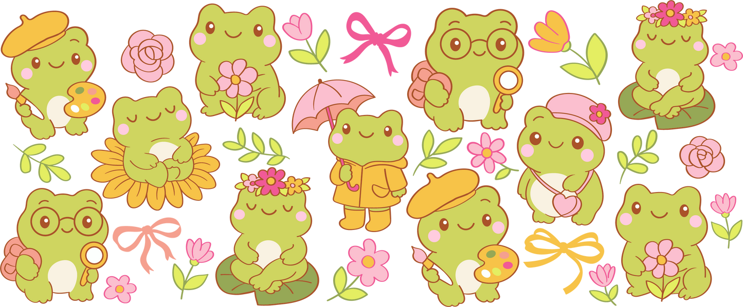Rubon Trinkglas 240x100mm  FROGS_DF2