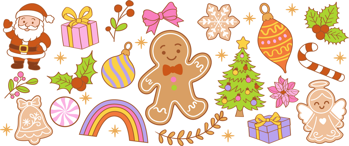 Rubon Trinkglas 240x100mm  GINGERBREAD_SA2