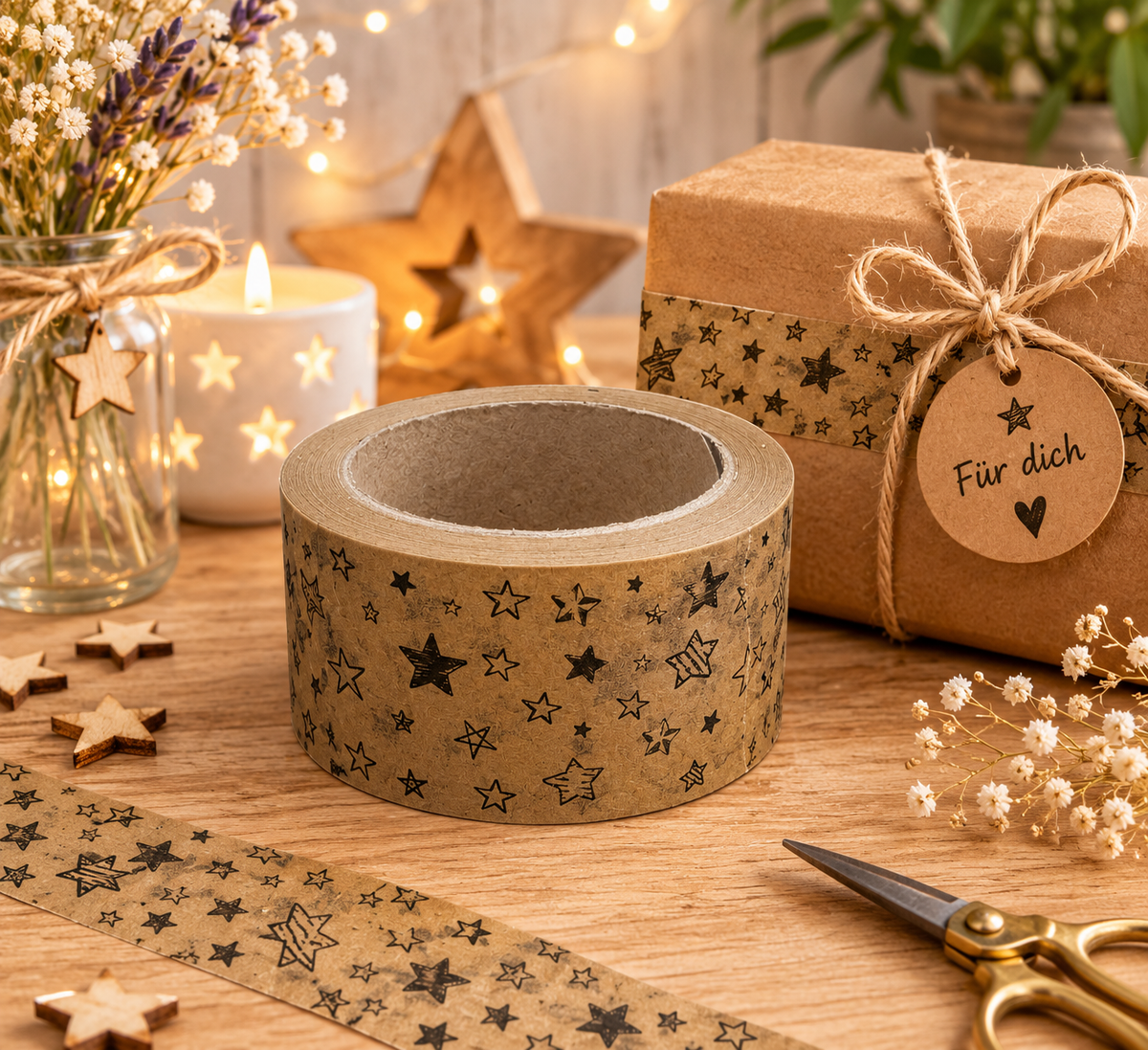 Brown paper tape Leo