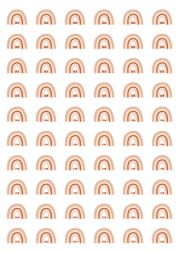 Iron-on image rabbit 764-10