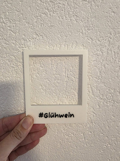 3D-Druck Fotorahmen #Glühwein
