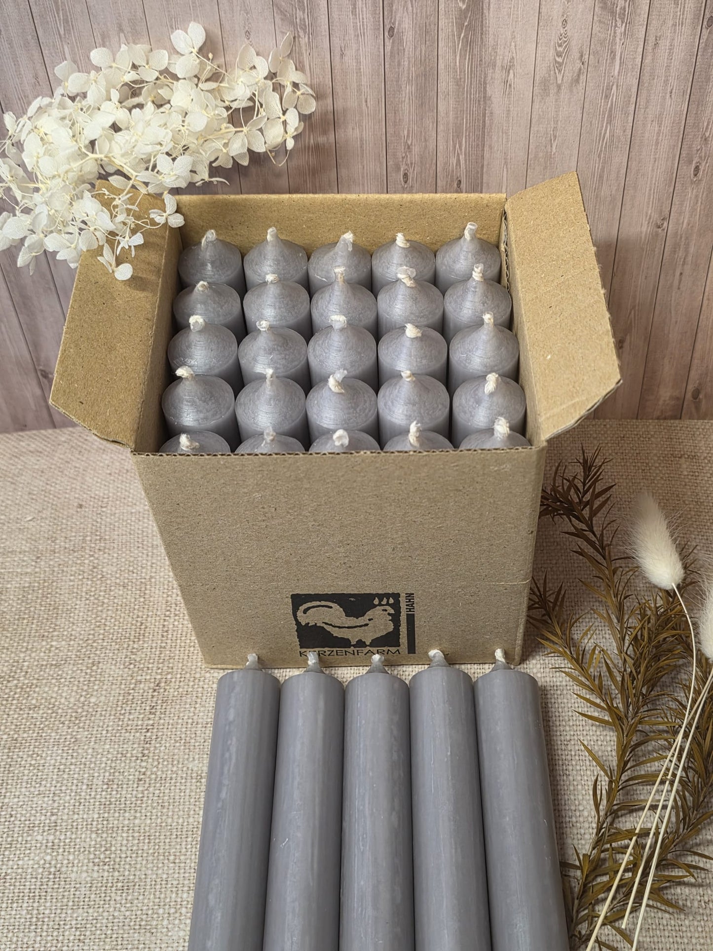 Water slide film autumn for taper candles