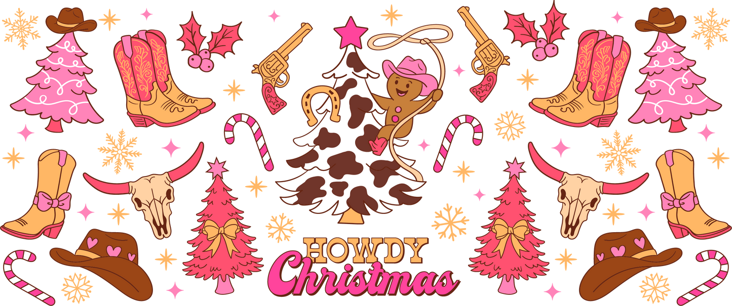 Rubon Trinkglas 240x100mm HOWDY_CHRISTMAS_SA1