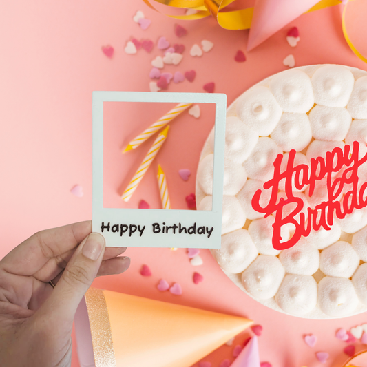 3D-Druck Fotorahmen Happy Birthday