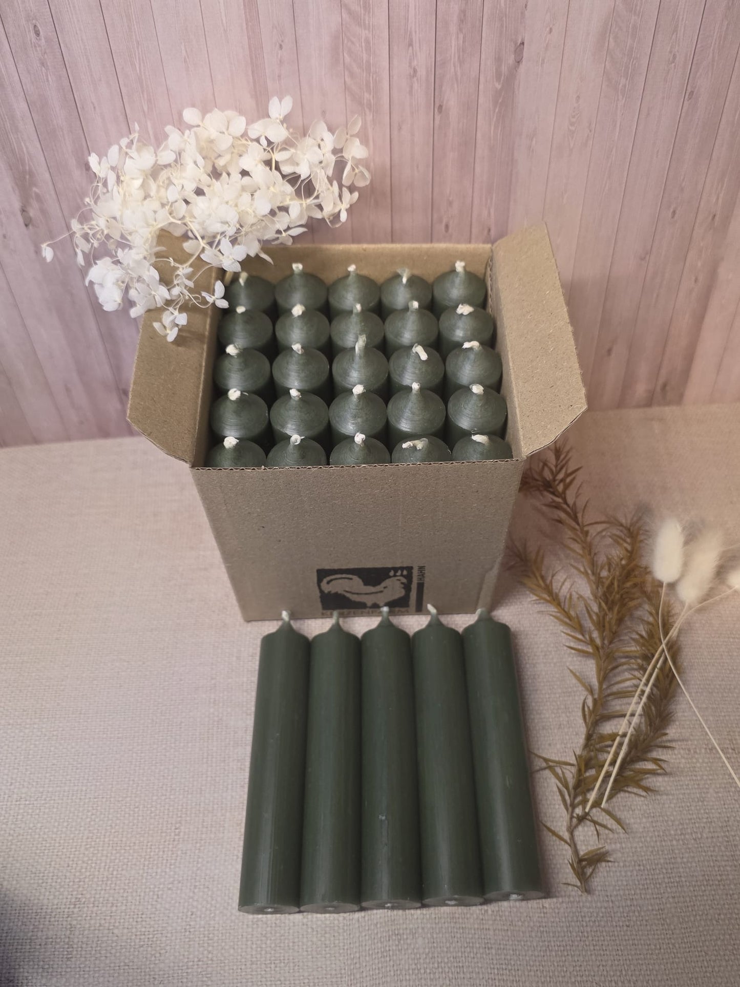 Water slide film autumn for taper candles