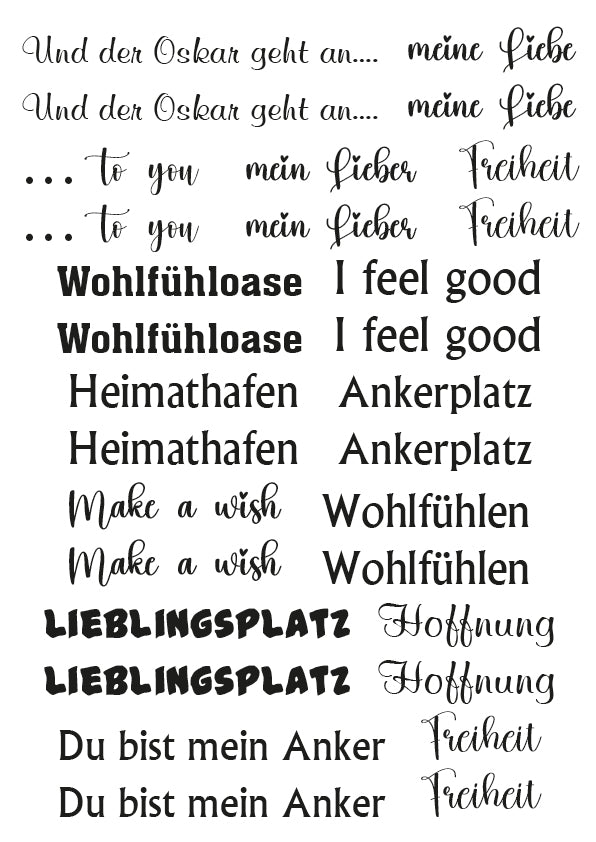 Rubon Bogen Klötzli Sprüche 1