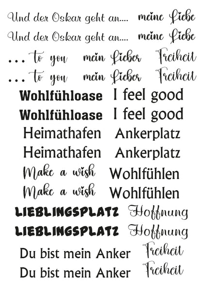 Rubon Bogen Klötzli Sprüche 1