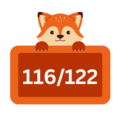 Bügelbild Fuchs 92-122