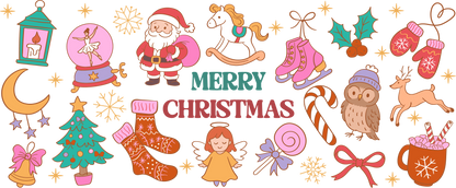 Rubon Trinkglas 240x100mm MERRY_XMAS_DDL2