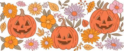 Rubon Trinkglas 240x100mm PUMPKINS_FLORAL_GT1