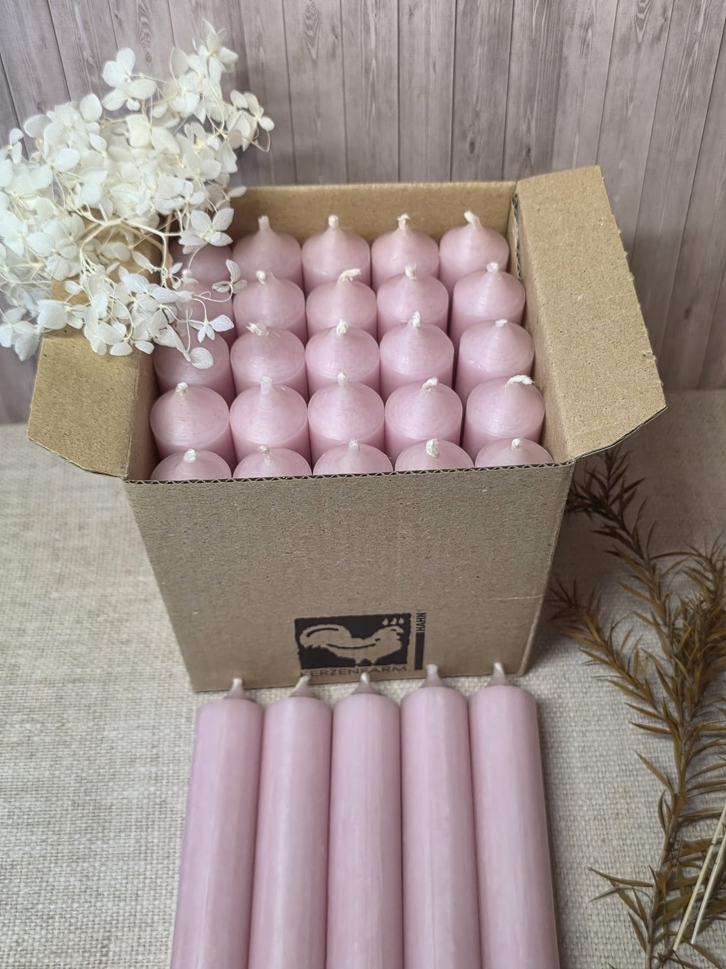 Water slide film autumn for taper candles
