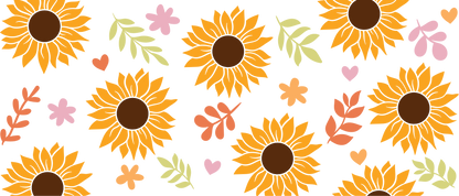 Rubon Trinkglas 240x100mm SUNFLOWER_SE1