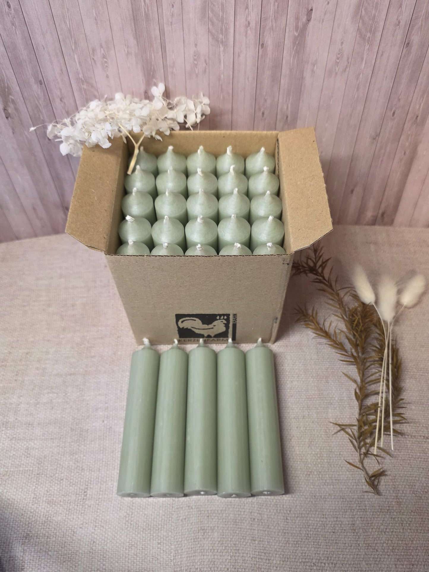 Water slide film autumn for taper candles