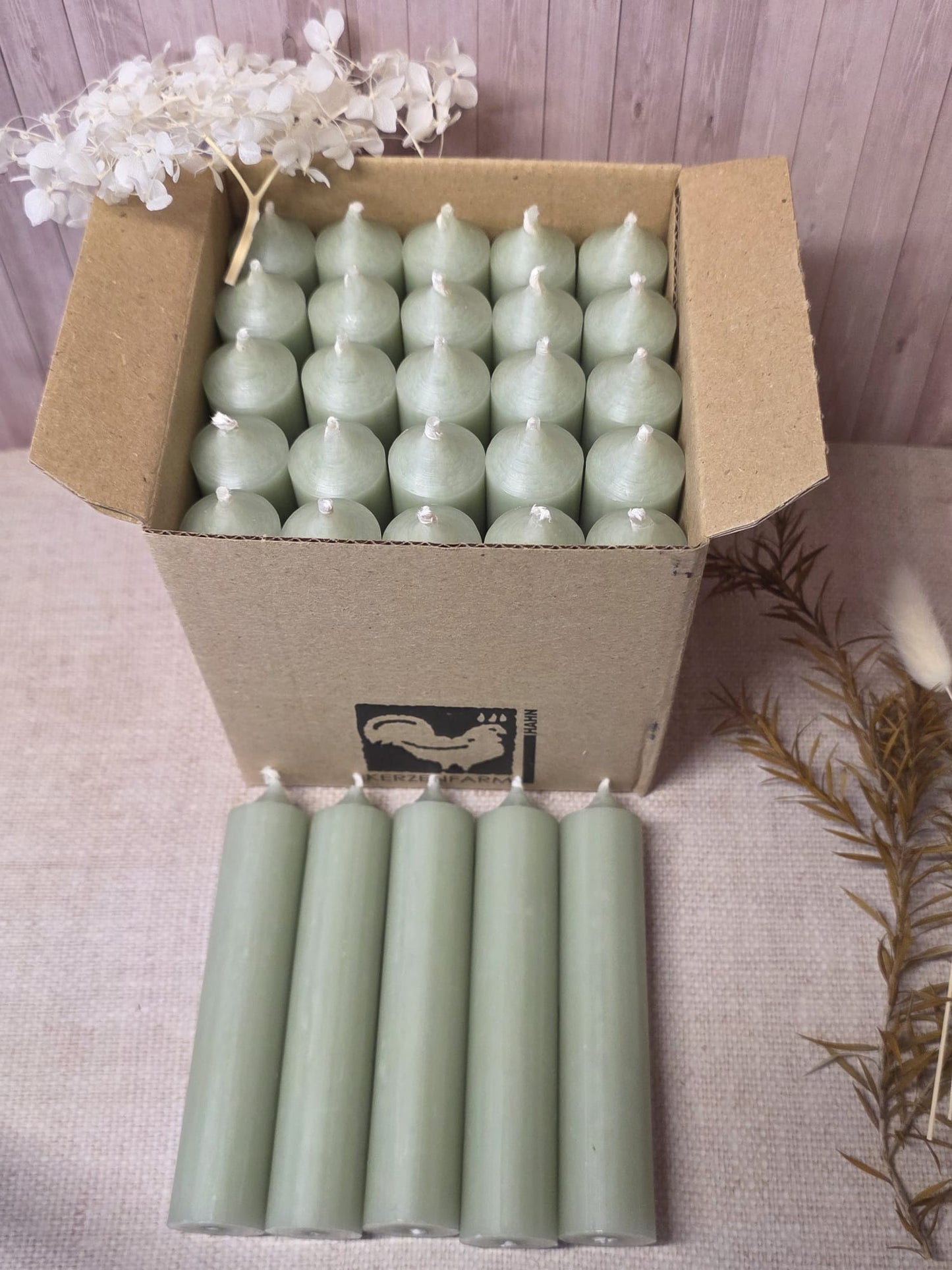 Water slide film autumn for taper candles
