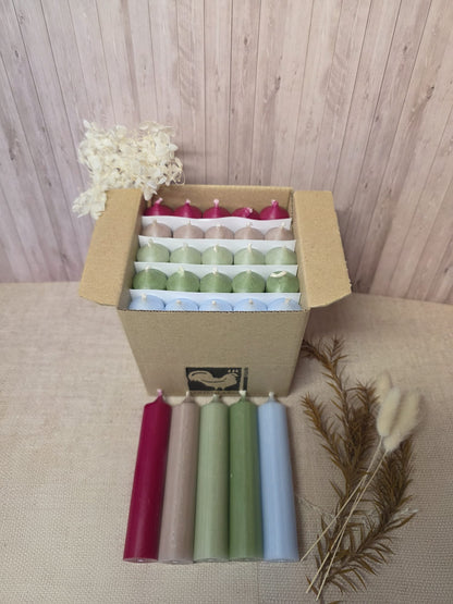 Water slide film autumn for taper candles