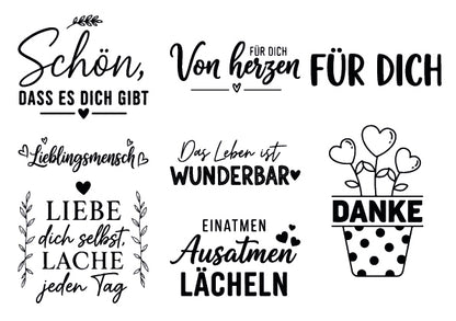 Rubon Bogen A5- Sprüche 10