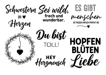 Rubon Bogen A5- Sprüche 9