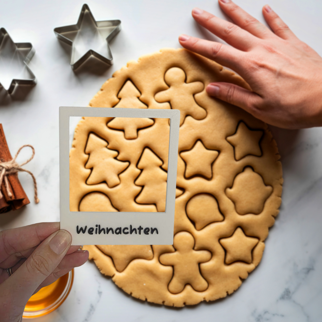 3D-Druck Fotorahmen Weihnachten