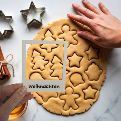 3D-Druck Fotorahmen Weihnachten